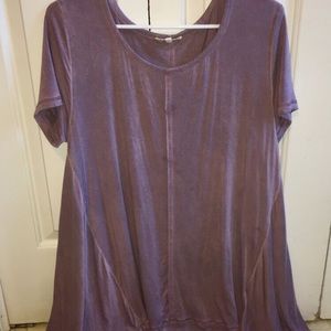 Rustic purple dress